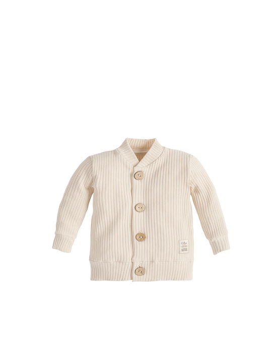 Makoma Kinder-Strickjacke Beige