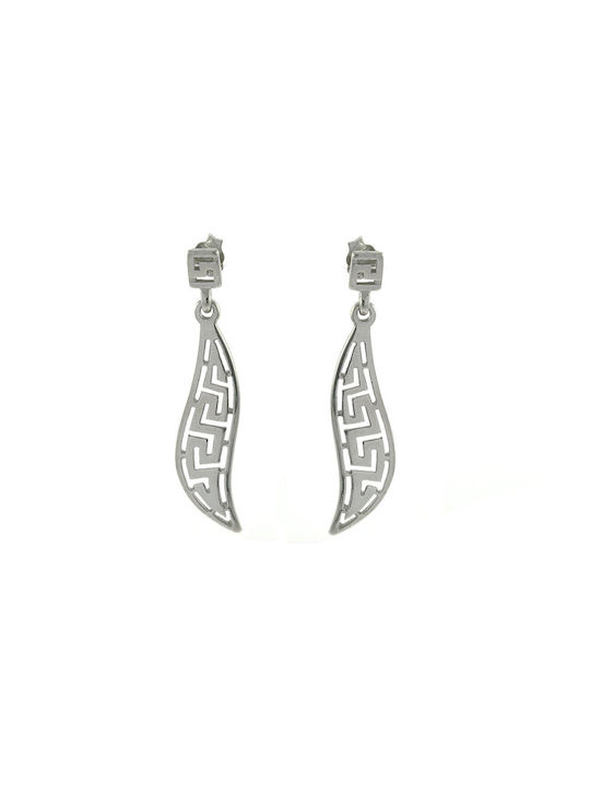 Antwnakakis Earrings Hoops made of Silver