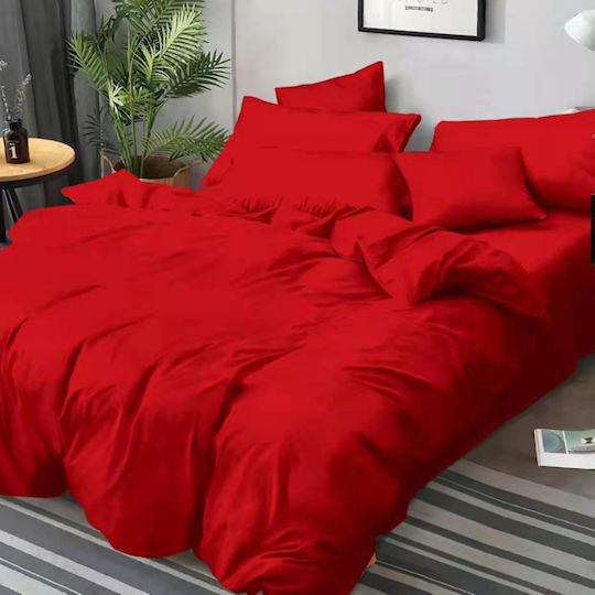 My Home Luxury Set Queen 220x240 Red