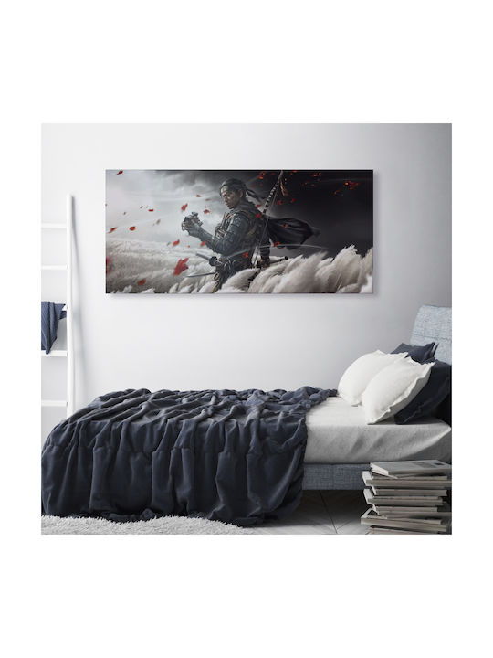 Ghost Of Tsushima Πίνακας σε Καμβά 50x115cm