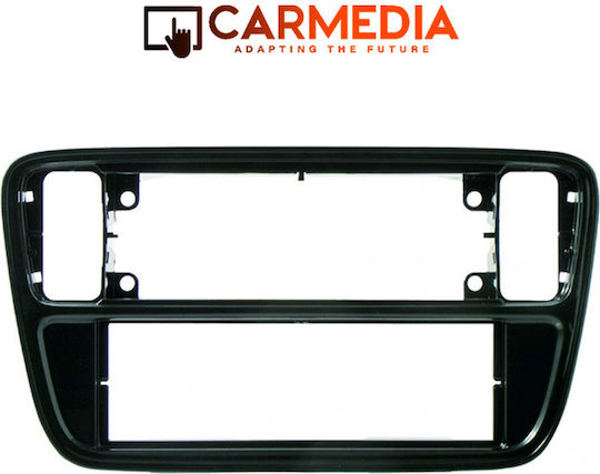 Carmedia Πρόσοψη 2 Din για Seat Mii Skoda Citigo Volkswagen Up 2011-2016