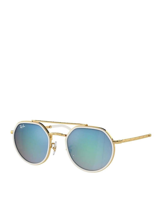 Ray Ban Унисекс Слънчеви Очилa с Златен Метален...