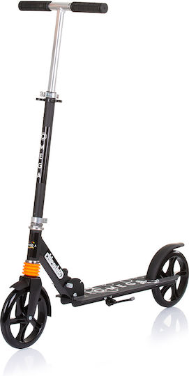Chipolino Kids Scooter Foldable Omega 2-Wheel for 8+ Years Black