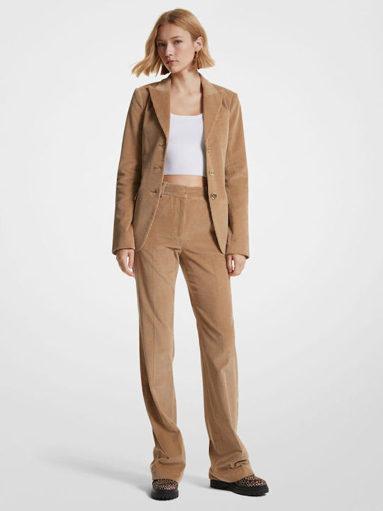 Dama Tesatura Pantaloni Maro