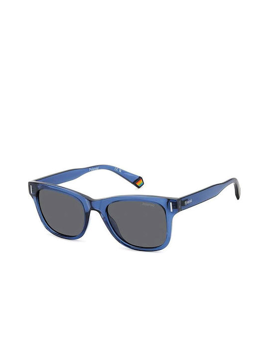 Polaroid Sunglasses with Blue Frame PLD 6206S PJP