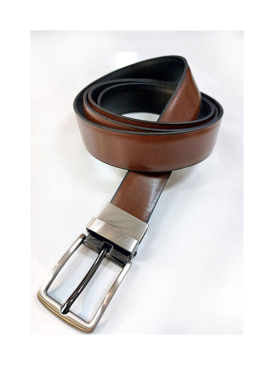 Cozy Men's Leather Double Sided Belt