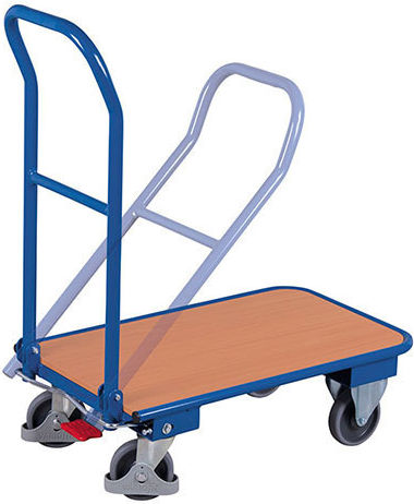 Variofit Plattformwagen Folding for Load Weight up to 250kg in Blau Color