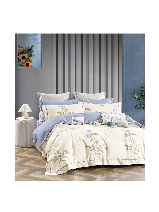 Mc Decor Σετ Σεντόνια Υπέρδιπλα 240x270εκ. Ecru (4τμχ)