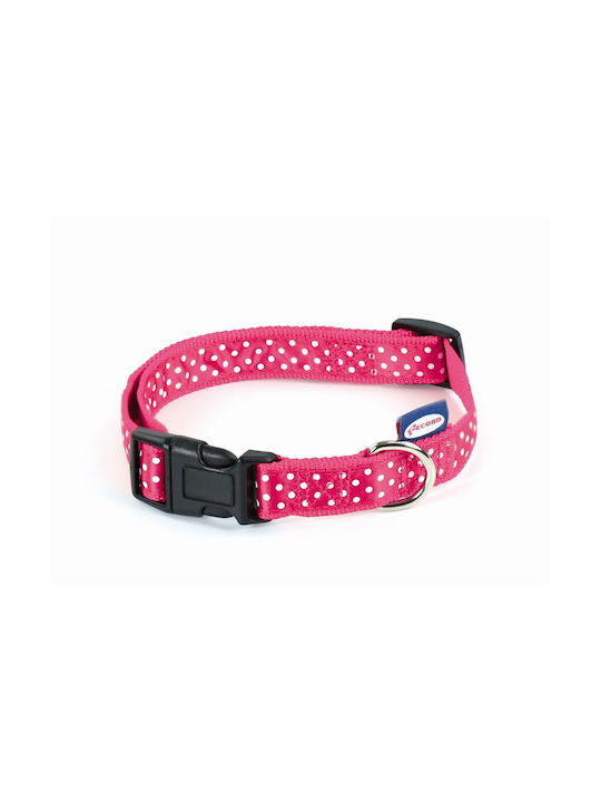 Record Dog Collar Pink