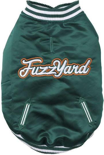 Fuzzyard Кучешки палта Зелен Голям с дължина на гръбчето 60 см.