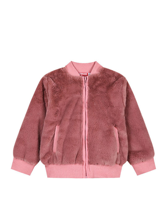 Energiers Kids Cardigan Pink.