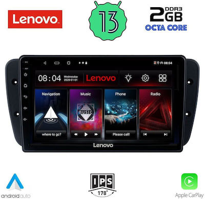 Lenovo Car-Audiosystem für Seat Ibiza 2008-2015 (Bluetooth/USB/WiFi/GPS) mit Touchscreen 9"