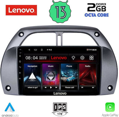 Lenovo Ηχοσύστημα Αυτοκινήτου για Toyota RAV 4 2000-2006 (Bluetooth/USB/WiFi/GPS) με Οθόνη Αφής 9"