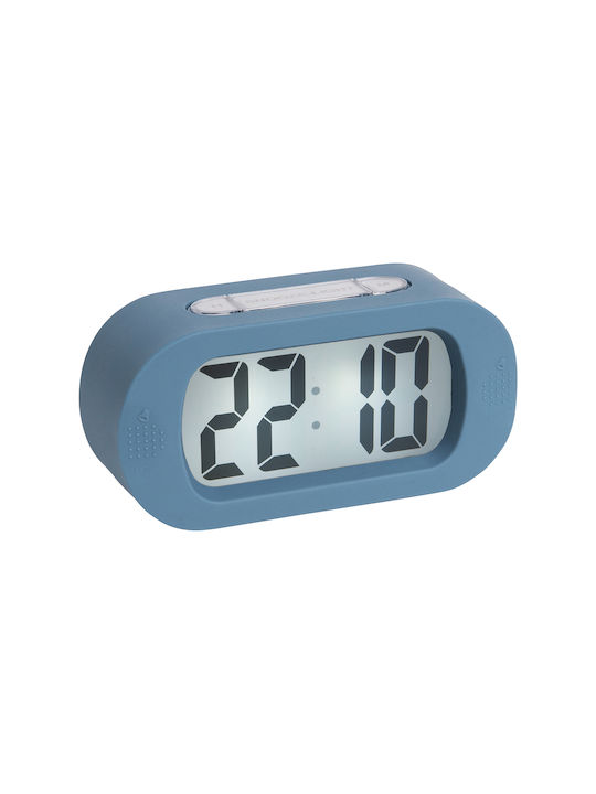 Karlsson Ceas de Masă cu Alarmă Albastru KA5753BL