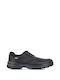 Clarks Leder Herren Freizeitschuhe Schwarz