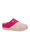 Anatomical Woolen Women's Slippers Fuchsia