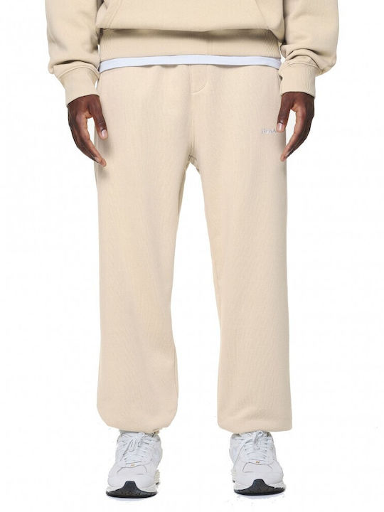 Pegador Men's Sweatpants with Rubber Beige