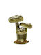 Kaemingk Decorative Mushroom made of Fabric 12x12x17cm 1pcs