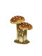 Kaemingk Decorative Mushroom made of Fabric 12x12x17cm 1pcs