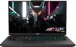 Gigabyte Aorus 7 9KF (2023) 17.3" FHD 360Hz (Kern i5-12500H/16GB/512GB SSD/GeForce RTX 4060/Kein Betriebssystem) (US Tastatur)