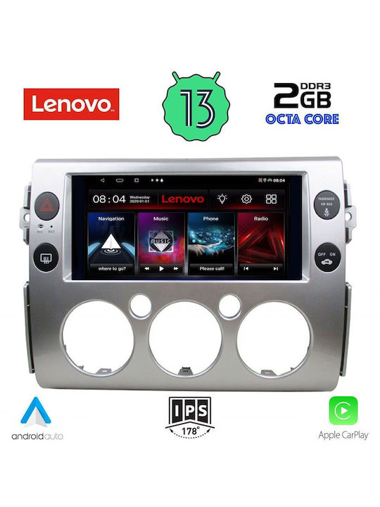 Lenovo Sistem Audio Auto pentru Toyota Magazin online 2007-2013 (Bluetooth/USB/WiFi/GPS/Apple-Carplay/Android-Auto) cu Ecran Tactil 9"