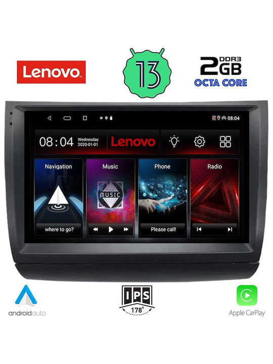 Lenovo Ηχοσύστημα Αυτοκινήτου για Toyota Prius 2003-2009 (Bluetooth/USB/WiFi/GPS/Apple-Carplay/Android-Auto) με Οθόνη Αφής 9"