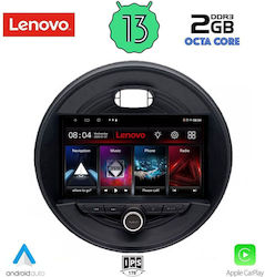 Lenovo Car-Audiosystem für Mini Kooper Kia Straßenkreuzer Smart Straßenkreuzer 2014-2017 (Bluetooth/USB/WiFi/GPS/Apple-Carplay/Android-Auto) mit Touchscreen 9"