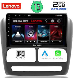 Lenovo Ηχοσύστημα Αυτοκινήτου για Fiat Doblo 2010-2015 (Bluetooth/USB/WiFi/GPS/Apple-Carplay/Android-Auto) με Οθόνη Αφής 9"