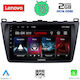 Lenovo Car-Audiosystem für Mazda 6 2008-2012 (Bluetooth/USB/WiFi/GPS/Apple-Carplay/Android-Auto) mit Touchscreen 9"