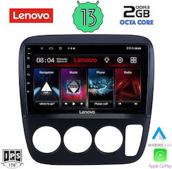 Lenovo Ηχοσύστημα Αυτοκινήτου για Honda CR-V 1996-2006 με A/C (Bluetooth/USB/WiFi/GPS/Apple-Carplay/Android-Auto) με Οθόνη Αφής 9"