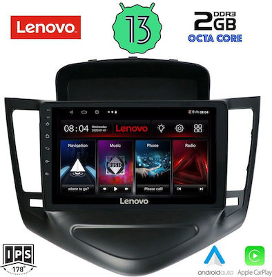 Lenovo Sistem Audio Auto pentru Chevrolet Cruze 2008-2012 (Bluetooth/USB/WiFi/GPS/Apple-Carplay/Android-Auto) cu Ecran Tactil 9"