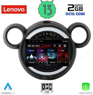 Lenovo Car Audio System for Mini Countryman (Bluetooth/USB/WiFi/GPS/Apple-Carplay/Android-Auto) with Touch Screen 9"