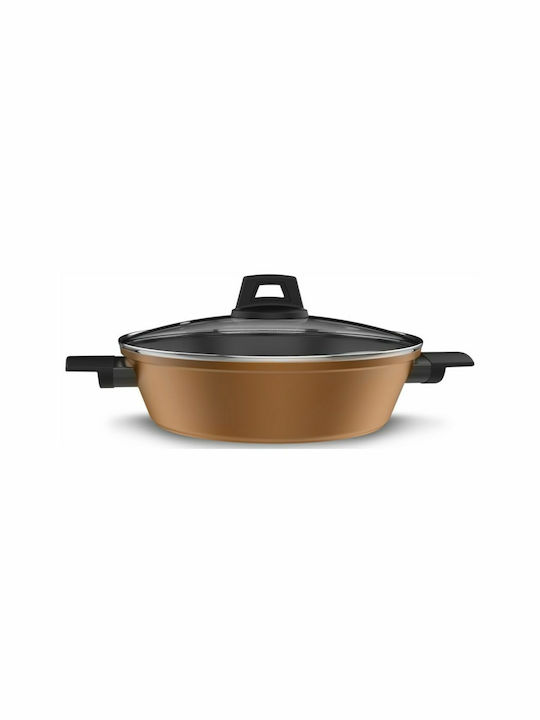 Taurus Saute With Lid made of Aluminum with Non-Stick Coating 28cm
