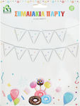 Tpster Decorations for Party in White color 10pcs