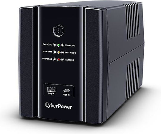 CyberPower UT1500EG FR UPS Line-Interactive 1500VA 900W with 4 Schuko AC Outlets