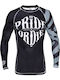 PrideOrDie Long Sleeve Shirt POD193 for Jiu-Jitsu Black
