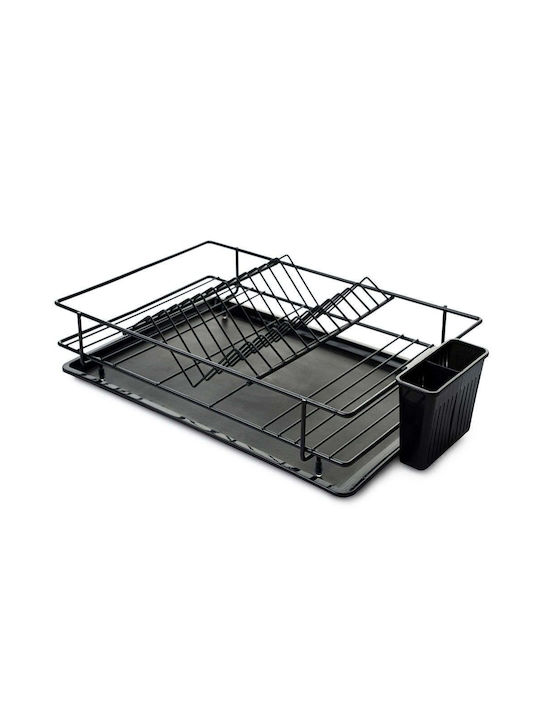 Sink Organizer from Metal in Black Color 47x31x11cm