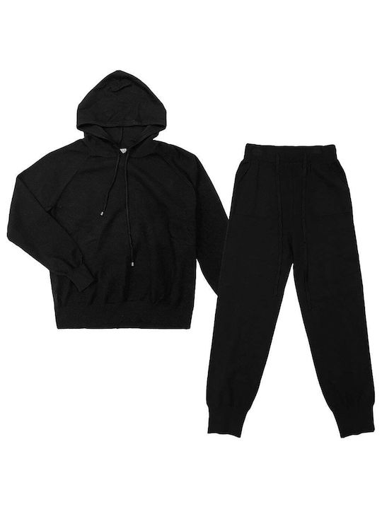 Ustyle Set Women's Sweatpants Black