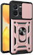 Hibridă Back Cover Silicon Roz (Vivo Y22S / Y35)