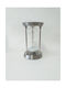 Clepsidră Decorativă de Birou 17x10cm în culoarea Argintiu