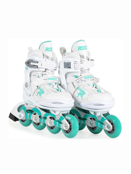 Roces Moody Kids Adjustable Inline Rollers White