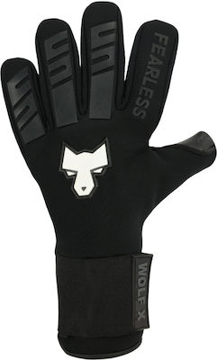 Fearless Goalkeepers Wolf X Adults Goalkeeper Gloves Black