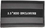 External Θήκη για Σκληρό Δίσκο 3.5" SATA III με σύνδεση USB 2.0
