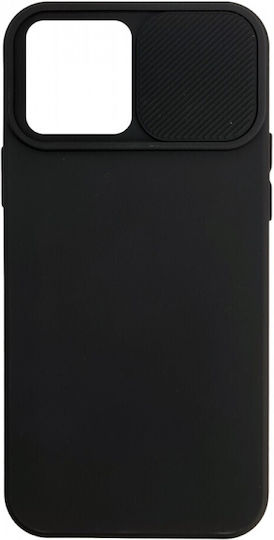 Powertech Back Cover Σιλικόνης Μαύρο (iPhone 15 Plus)