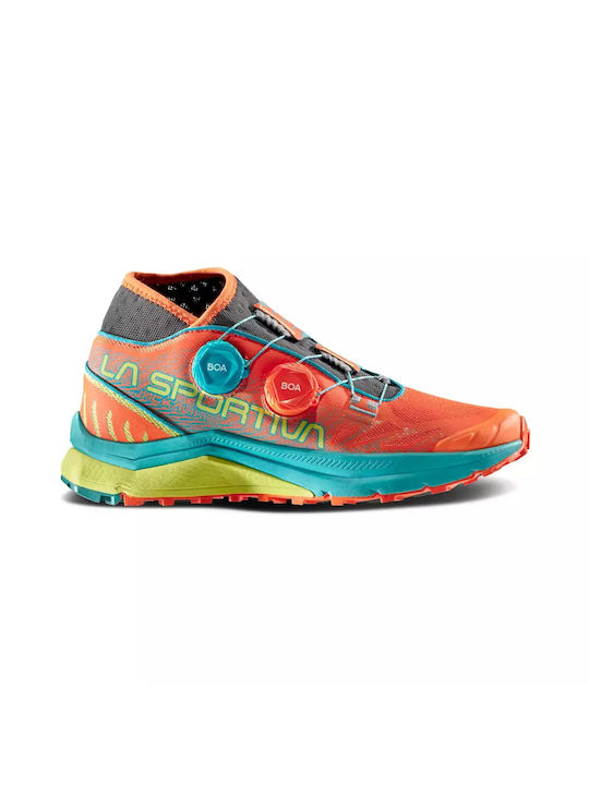 La Sportiva Jackal Ii Boa Damen Sportschuhe Trail Running Wasserdicht mit Gore-Tex Membran Cherry Tomato / Laggon