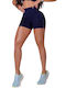 Amouna Training Women's Leggings Shorts Navy Blue