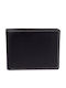 Leather Men's Wallet Classic with RFID Black