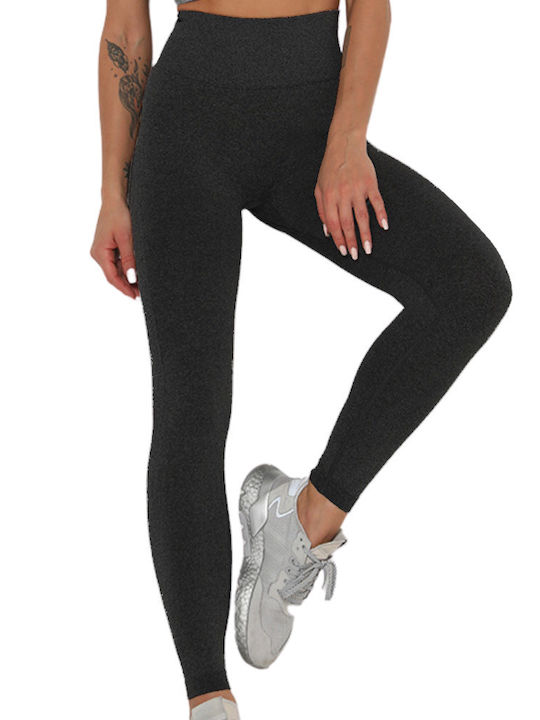 La Lolita Amsterdam Women's Long Training Legging High Waisted Black