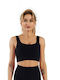 Roza Women's Athletic Sports Bra Black
