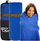 4FIZJO Microfiber Body Towel Blue 180x100cm